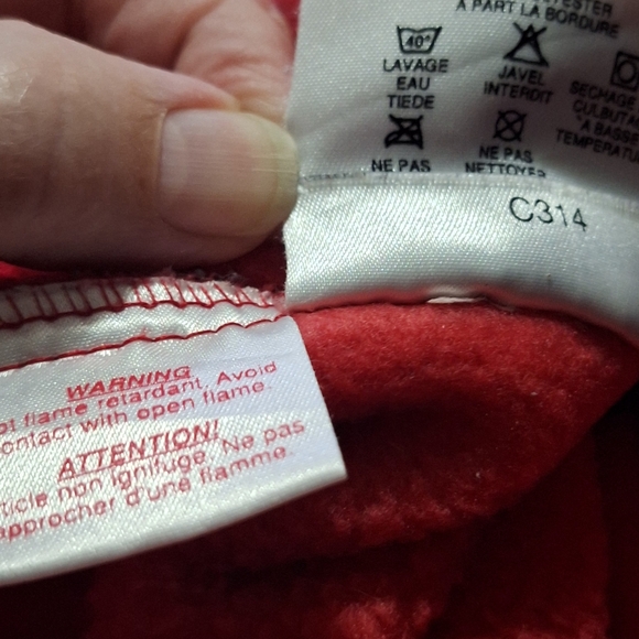Vintage Patagonia Synchilla Snap T Sweater Red & Grey Made in USA Men's X SMALL - Picture 8 of 8
